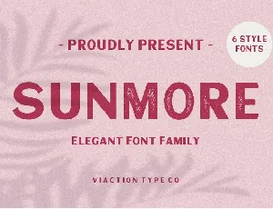 Sunmore Slant Free font