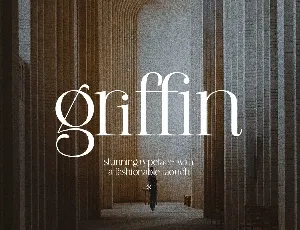 Griffin font