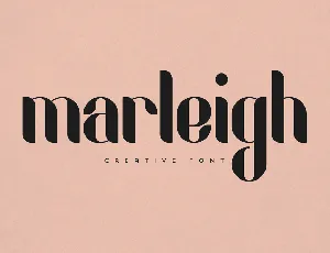 Marleigh font