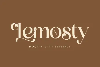 Lemosty font