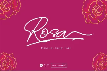 Rosa font