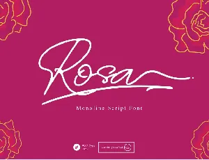 Rosa font