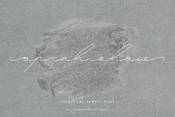 Oprah Show Signature font