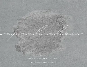 Oprah Show Signature font