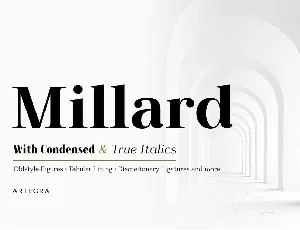 Millard Family font