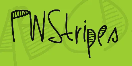 PWStripes font