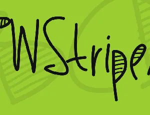 PWStripes font