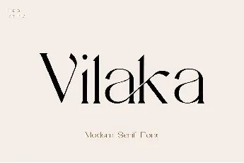 Vilaka Typeface font