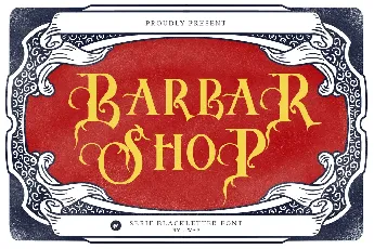 BarbaR ShoP font