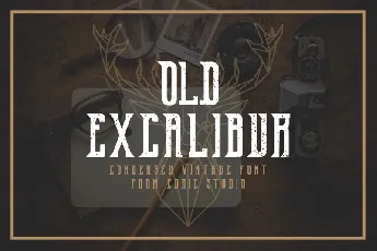 Old Excalibur Typeface font