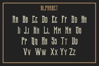 Old Excalibur Typeface font