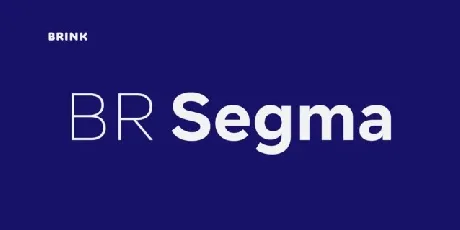 BR Segma Family font