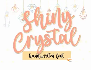 Shiny Crystal font