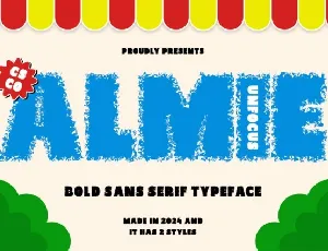 Almie Unfocus font