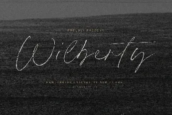 Wilberty font