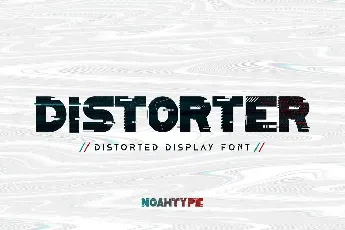 Distorter font