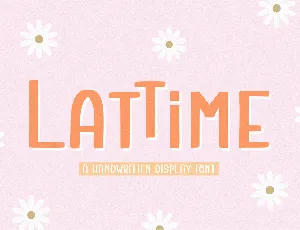 Lattime font