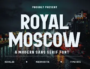 Royal Moscow font