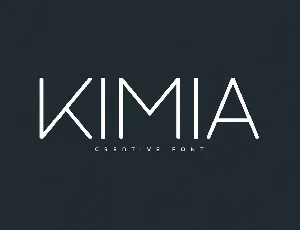 Kimia font