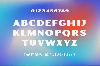 Morebig Sans font