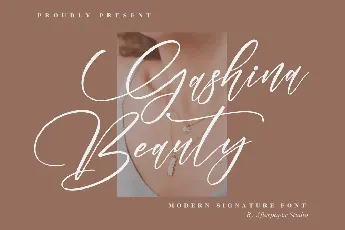 Gashina Beauty font