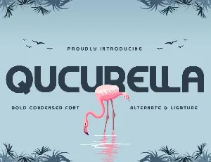 QUCURELLA Free Trial font