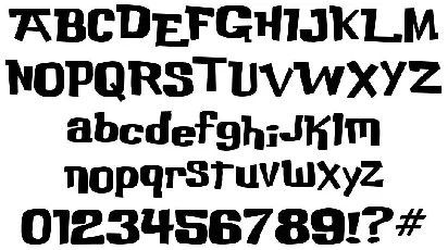 BUKA BIRD FONT font