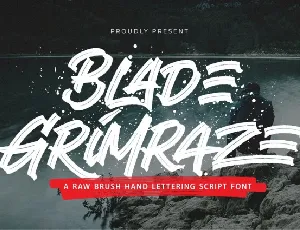 Grimraze font