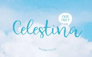 Celestina Script Free font