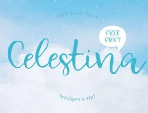 Celestina Script Free font