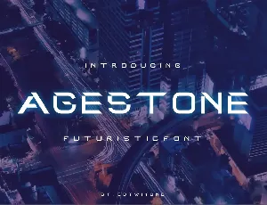 Agestoned Reguler font