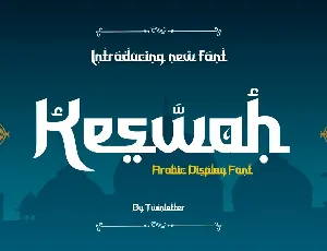 Keswah personaluse font