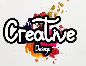 Creative Design font