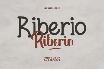 Riberio font