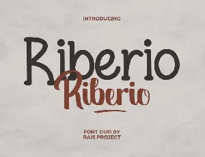 Riberio font