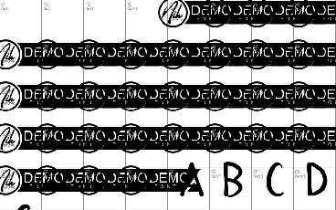 Kata Hati Demo font