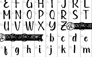 Kata Hati Demo font