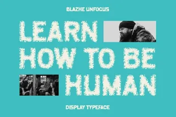 Blazhe Unfocus font