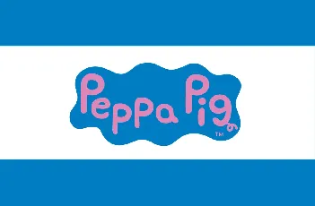 PEPPA PIG FONT font