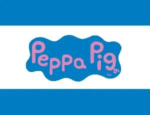 PEPPA PIG FONT font