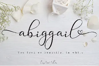 Abiggail font