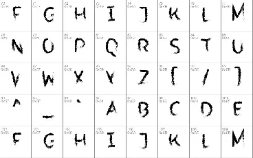 Scarriess font