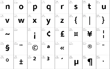 Ek Mukta font