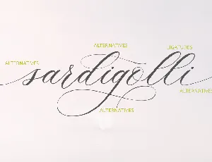 Sarradogelso-personal font