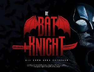 Bat Knight font