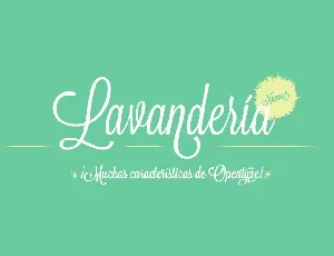 Lavanderia Family font