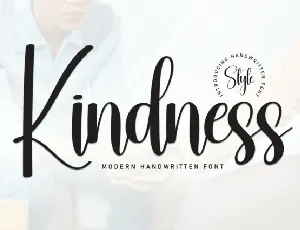 Kindness Script font