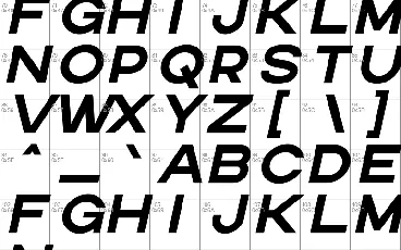 Gigantic FS font