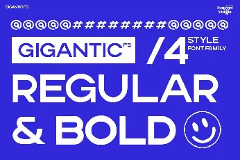 Gigantic FS font