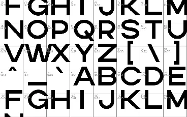 Gigantic FS font